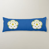 Flagge von Yorkshire Body Pillow Seitenschläferkissen (Vorderseite)