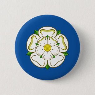 Flagge von Yorkshire Button