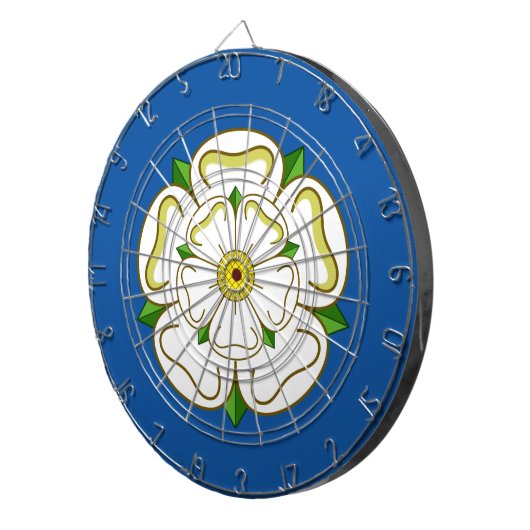 Flagge von Yorkshire Dartscheibe (Vorderseite rechts)