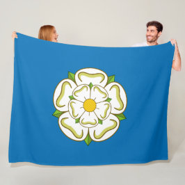 Flagge von Yorkshire (englischer Landkreis) Fleecedecke