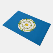 Flagge von Yorkshire (englischer Landkreis) Fußmatte (Schrägansicht)