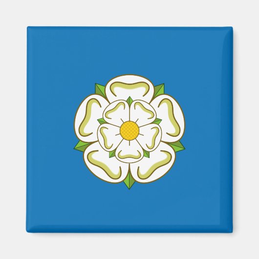 Flagge von Yorkshire (englischer Landkreis) Magnet (Vorne)