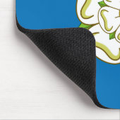 Flagge von Yorkshire (englischer Landkreis) Mousepad (Ecke)