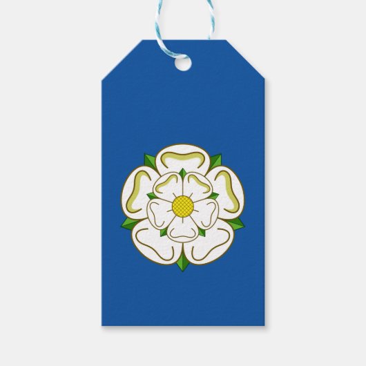Flagge von Yorkshire Geschenkanhänger (Vorderseite)
