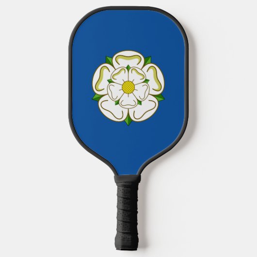 Flagge von Yorkshire Headsweats Hat Pickleball Schläger (Rückseite)