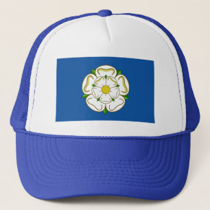 Flagge von Yorkshire Headsweats Hut Truckerkappe
