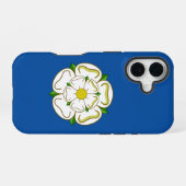 Flagge von Yorkshire iPhone 16 Hülle (Rückseite (Horizontal))