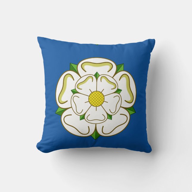 Flagge von Yorkshire Kissen (Vorderseite)