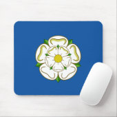 Flagge von Yorkshire Mouse Pad Mousepad (Mit Mouse)