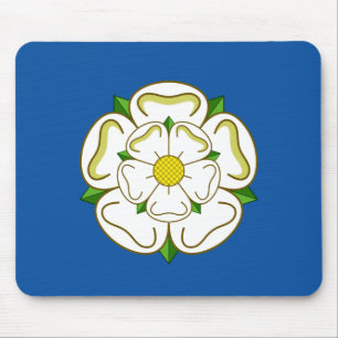 Flagge von Yorkshire Mousepad