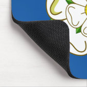 Flagge von Yorkshire Mousepad (Ecke)