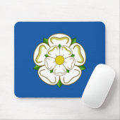 Flagge von Yorkshire Mousepad (Mit Mouse)