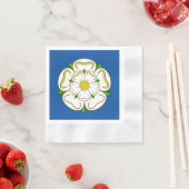 Flagge von Yorkshire Napkins Serviette (Beispiel)