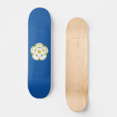 Flagge von Yorkshire Skateboard (Vorderseite)
