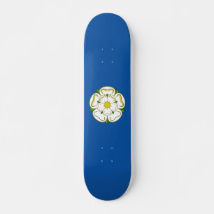 Flagge von Yorkshire Skateboard