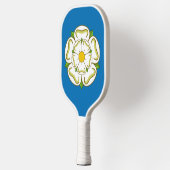 Flagge von Yorkshire (UK) Pickleball Schläger (Links)