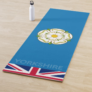 Flagge von Yorkshire (UK) Yogamatte