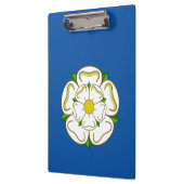 Flagge von Yorkshire Zwischenablage Klemmbrett (Links)