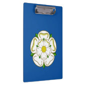 Flagge von Yorkshire Zwischenablage Klemmbrett (Rechts)