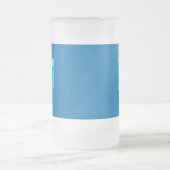 Flagge von Zagreb, Kroatien Tasse für Mattiertes G (Mittel)