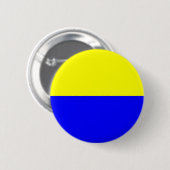 Flagge von Zandvoort Button (Vorne & Hinten)