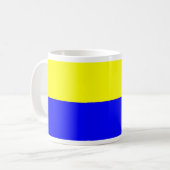 Flagge von Zandvoort Kaffeetasse (Vorderseite Links)