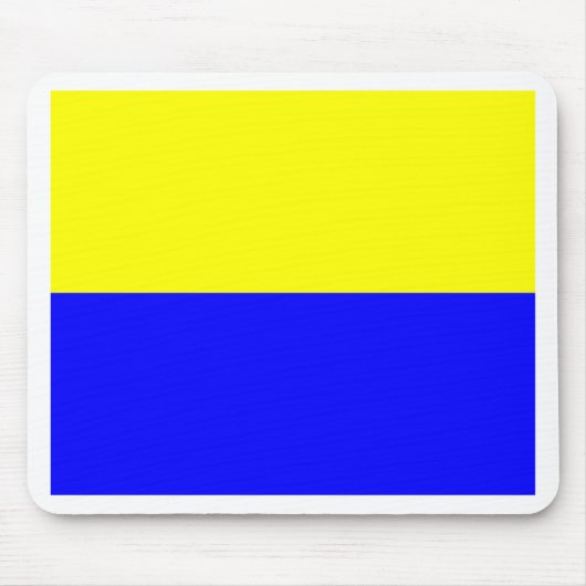 Flagge von Zandvoort Mousepad (Vorne)