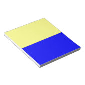 Flagge von Zandvoort Notizblock (angewinkelt)