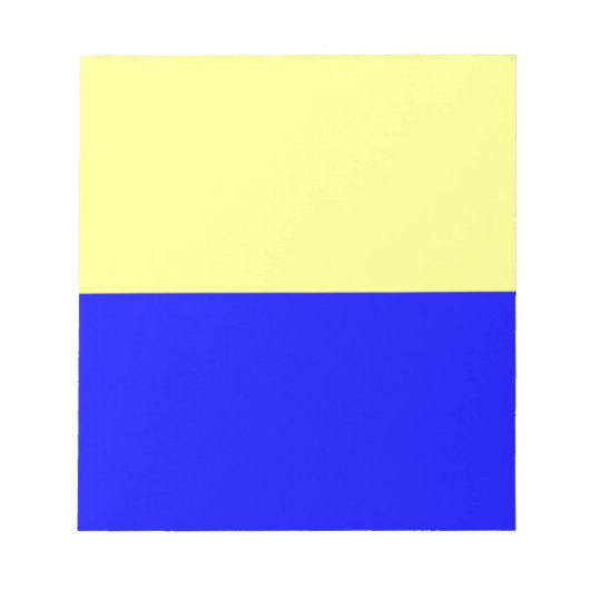 Flagge von Zandvoort Notizblock (Vorderseite)