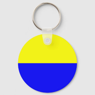 Flagge von Zandvoort Schlüsselanhänger