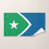Flagge von Zedernrasen, Iowa Handtuch (Handtuch)