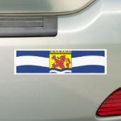 Flagge von Zeeland Autoaufkleber (Auf Auto)