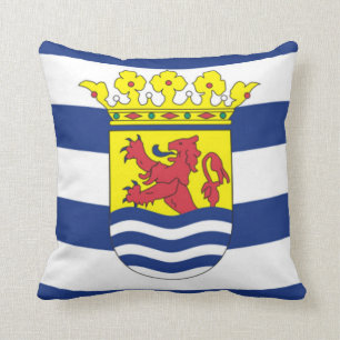Flagge von Zeeland Kissen