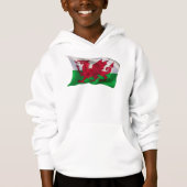 Flagge Wales Hoodie (Vorderseite)