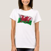 Flagge Wales T-Shirt (Vorderseite)