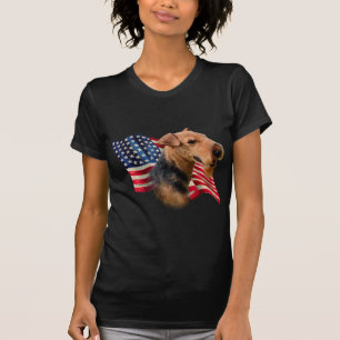 Flagge Walisers Terrier T-Shirt