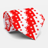 Flagge Wallis, die Schweiz Krawatte (Gerollt)