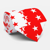 Flagge Wallis, die Schweiz Krawatte (Gerollt)