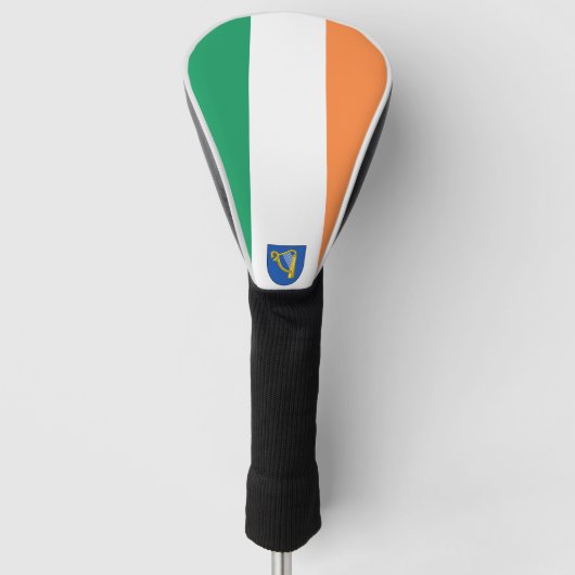Flagge/Wappen des Éire Golf Headcover (Vorderseite)