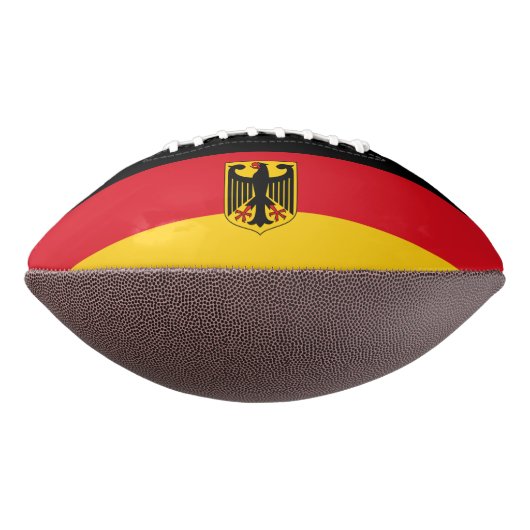Flagge/Wappen Deutschlands Football (Gedreht 270)