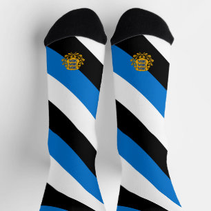 Flagge / Wappen Estlands Socken