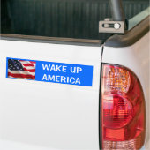 Flagge, WECKEN UPAMERICA Autoaufkleber (Auf Lkw)
