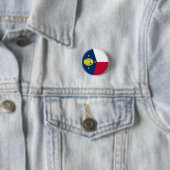 Flagge Weckend Insel Button (Beispiel)