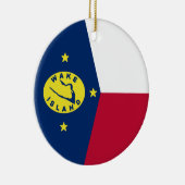 Flagge Weckend Insel Keramik Ornament (Rechts)