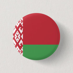 Flagge Weißrusslands Button