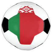 Flagge Weißrusslands Fußball (Gedreht)
