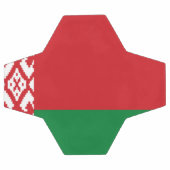 Flagge Weißrusslands Fußball (Flach)