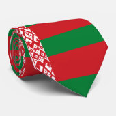 Flagge Weißrusslands Krawatte (Gerollt)