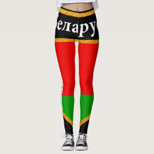 Flagge Weißrusslands Leggings