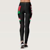 Flagge Weißrusslands Leggings (Rückseite)